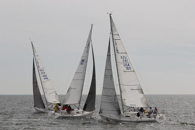 Day 1 of the J/105 Midwinter Championship - J/105 Midwinter Championship © John Lacy